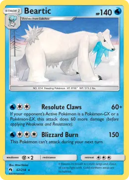 Beartic card