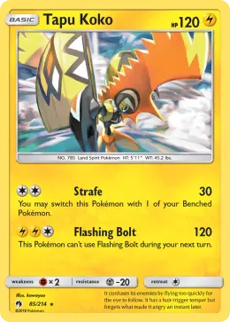 Tapu Koko card