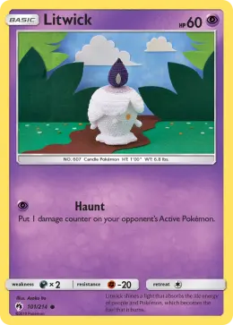 Litwick card