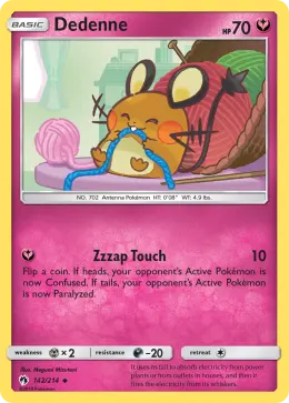Dedenne card