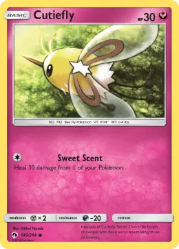 Cutiefly card