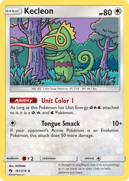 Kecleon card