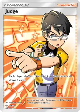 Judge card