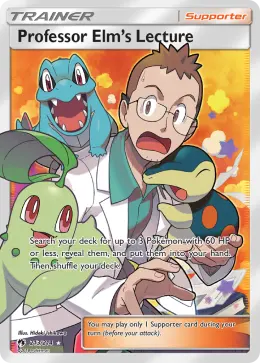 Professor Elm's Lecture card