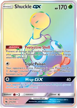Shuckle-GX card