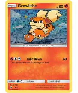 Growlithe card