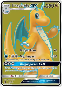 Dragonite-GX card