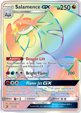 Salamence-GX card