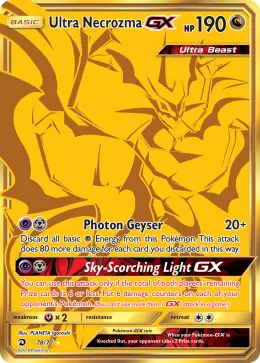 Ultra Necrozma-GX card