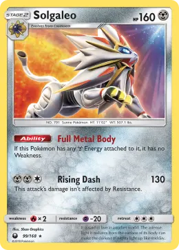 Solgaleo card