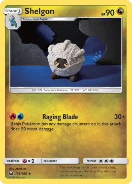 Shelgon card