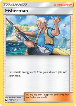Fisherman card