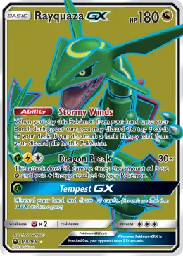 Rayquaza-GX card