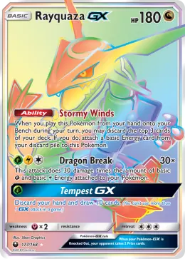 Rayquaza-GX card