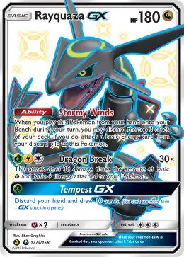 Rayquaza-GX card