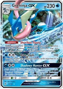 Greninja-GX card