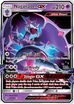Naganadel-GX card