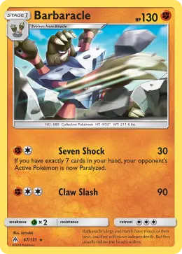 Barbaracle card
