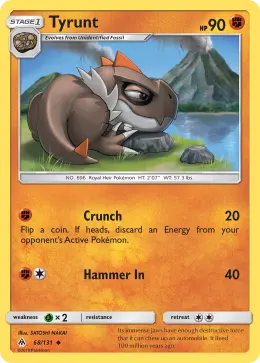 Tyrunt card