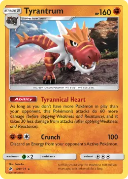 Tyrantrum card