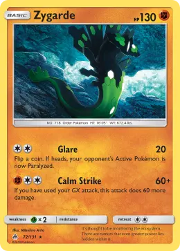 Zygarde card