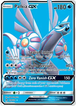 Palkia-GX card