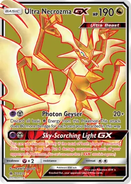 Ultra Necrozma-GX card