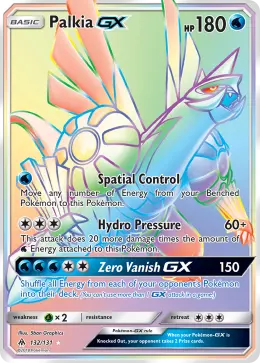 Palkia-GX card