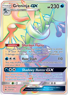 Greninja-GX card