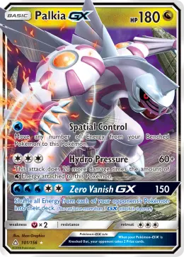 Palkia-GX card