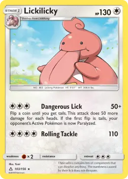 Lickilicky card