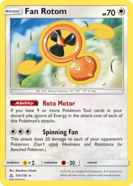 Fan Rotom card