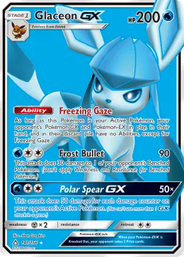 Glaceon-GX card