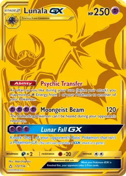Lunala-GX card
