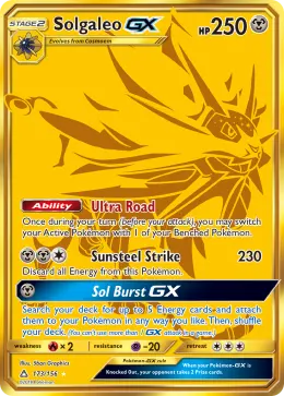 Solgaleo-GX card