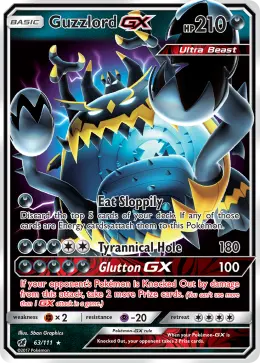 Guzzlord-GX card