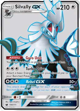 Silvally-GX card