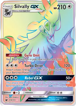Silvally-GX card