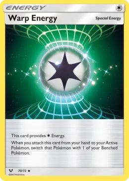 Warp Energy card