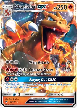 Charizard-GX card