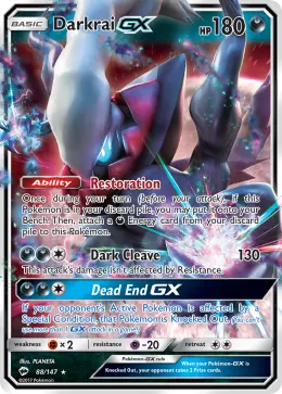 Darkrai-GX card