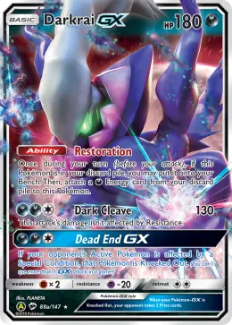 Darkrai-GX card