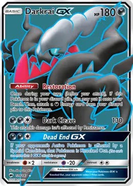 Darkrai-GX card