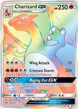 Charizard-GX card