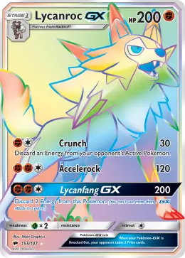 Lycanroc-GX card