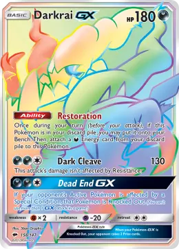 Darkrai-GX card