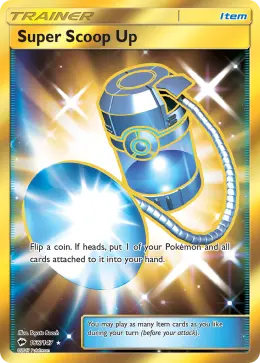 Super Scoop Up card