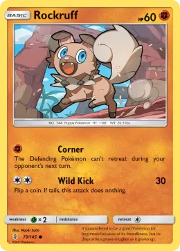 Rockruff card