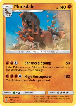 Mudsdale card