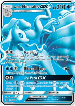 Alolan Ninetales-GX card